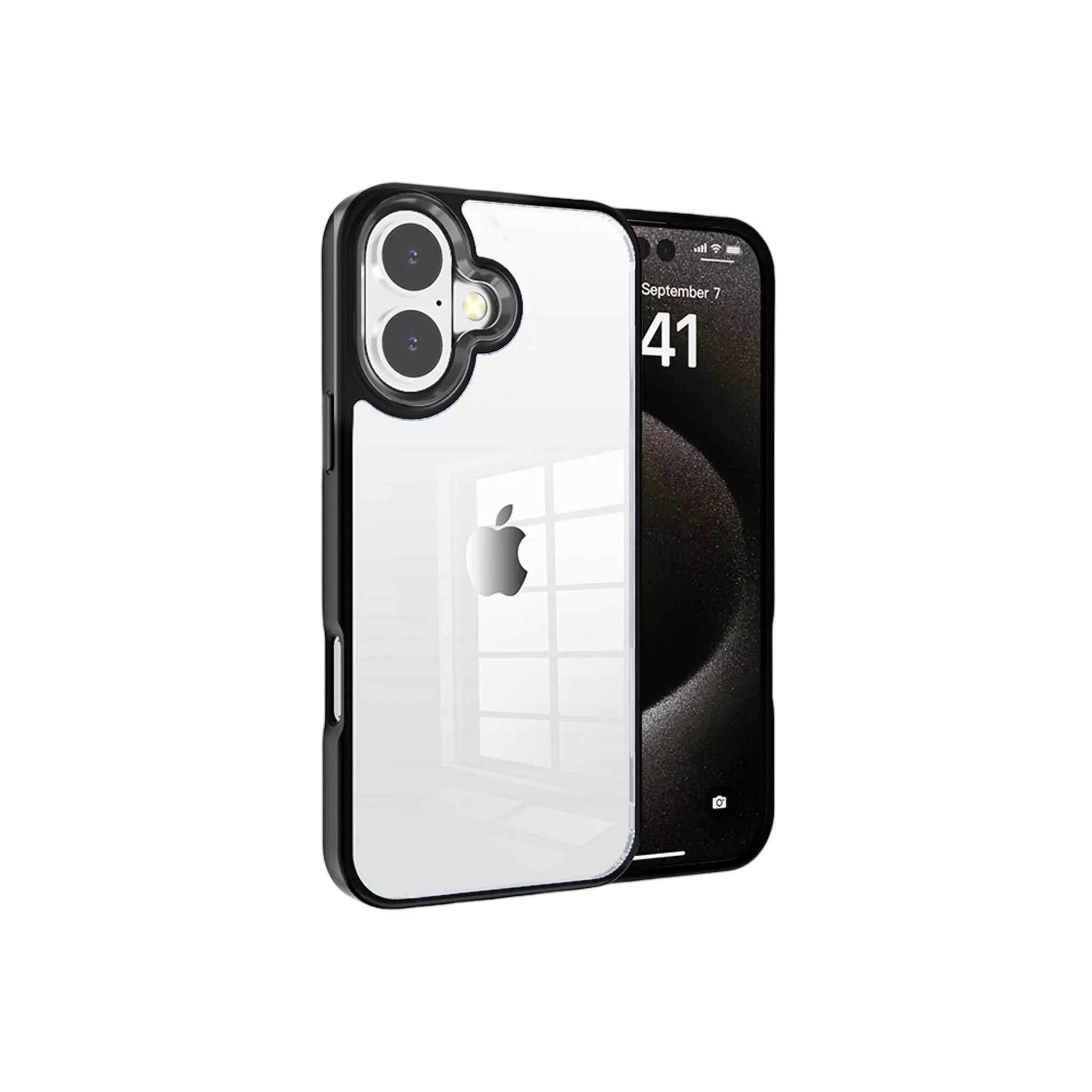 Coque mate translucide pour iPhone 16 Coque mate translucide pour iPhone 16